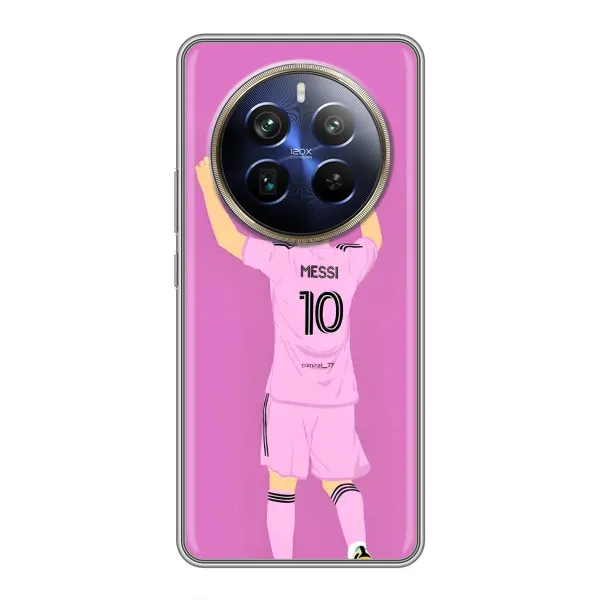 Чехол с рисунком «Празднование Месси» для Realme 12 Plus