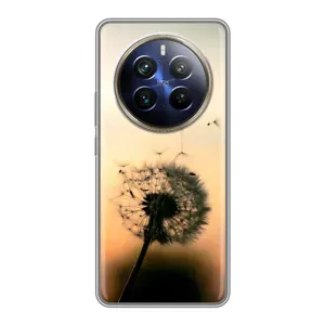 Силіконовий Чохол з кульбабками на Realme 12 Plus (Роздмухана кульбабка)