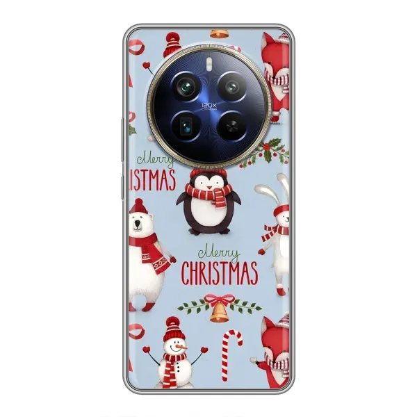 Чехол с рисунком «Рождественский» для Realme 12 Plus Чехол с рисунком «Рождественский» для Realme 12 Plus