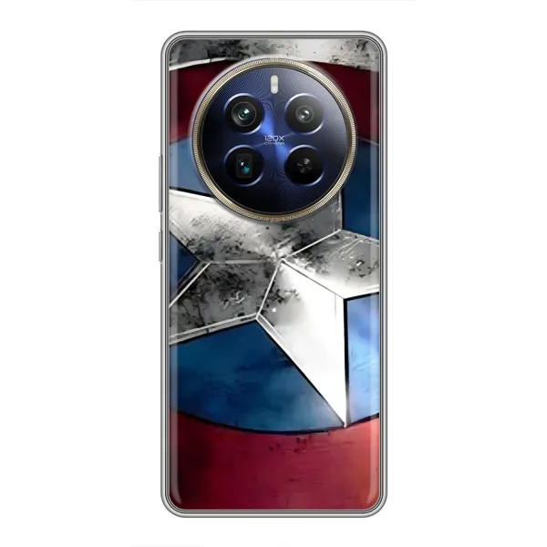 Чохол з малюнком «Щит Капітана Америки» для Realme 12 Plus Чохол з малюнком «Щит Капітана Америки» для Realme 12 Plus
