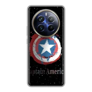 Чехол с Щитом Капитана Америки на Realme 12 Plus (Щит Капитана)