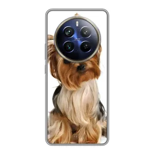 Чехол (ТПУ) Милые собачки для Realme 12 Plus (Собака Терьер)