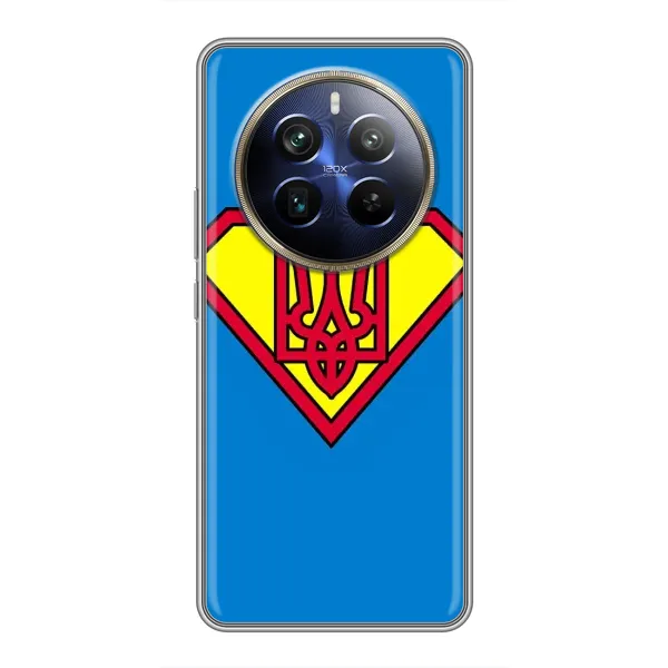 Чехол с рисунком «Super - Герб» для Realme 12 Plus Чехол с рисунком «Super - Герб» для Realme 12 Plus