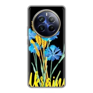 Чохол на Realme 12 Plus (Український дизайн) (Україна в квітах)