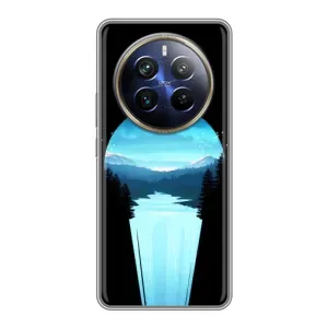 Літній Чохол на Realme 12 Plus (Синій Водоспад)