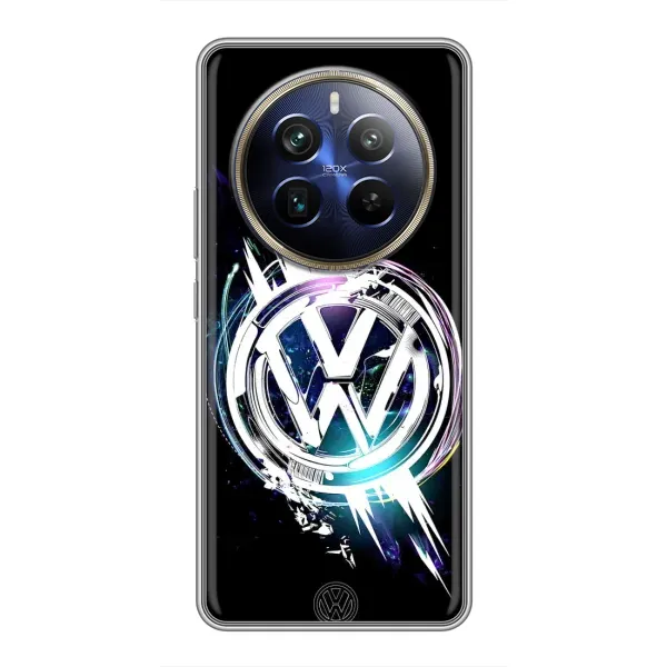 Чехол с рисунком «Volkswagen на черном» для Realme 12 Plus Чехол с рисунком «Volkswagen на черном» для Realme 12 Plus