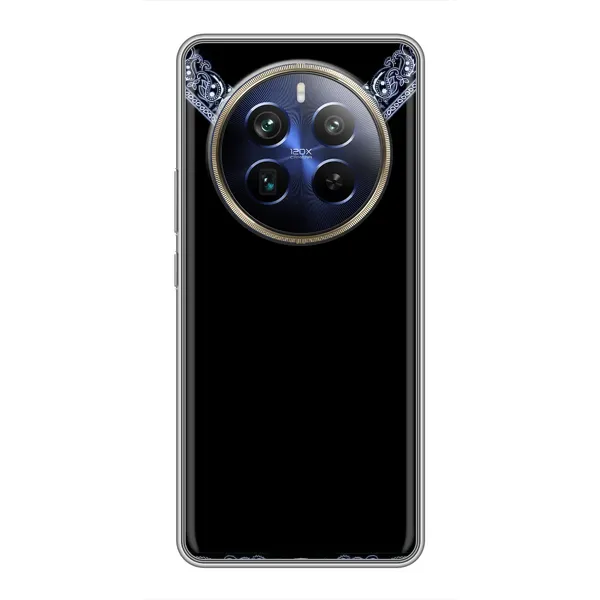 Чехол с рисунком «Воротник вышиванки» для Realme 12 Plus Чехол с рисунком «Воротник вышиванки» для Realme 12 Plus