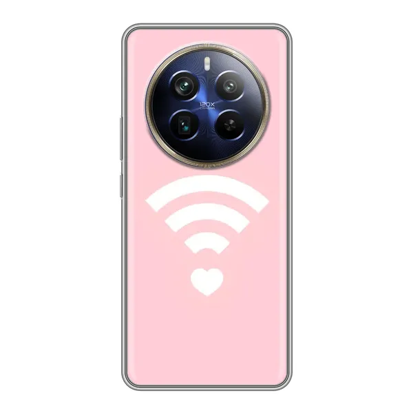 Чехол с рисунком «WiFi Love» для Realme 12 Plus Чехол с рисунком «WiFi Love» для Realme 12 Plus