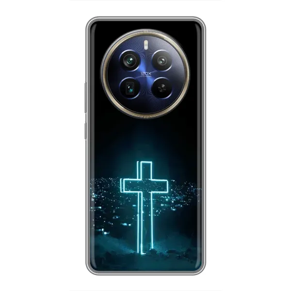 Чехол с рисунком «Яркий Крест» для Realme 12 Plus Чехол с рисунком «Яркий Крест» для Realme 12 Plus