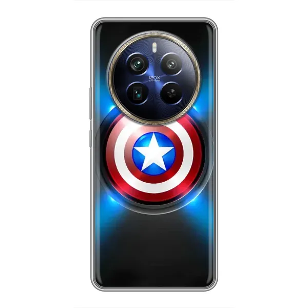 Чохол з малюнком «Яскраий Щит Капітана» для Realme 12 Plus Чохол з малюнком «Яскраий Щит Капітана» для Realme 12 Plus