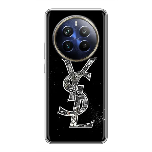 Чехол с рисунком «YSL» для Realme 12 Plus