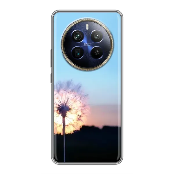 Чехол с рисунком «Закат с одуванчиком» для Realme 12 Plus Чехол с рисунком «Закат с одуванчиком» для Realme 12 Plus