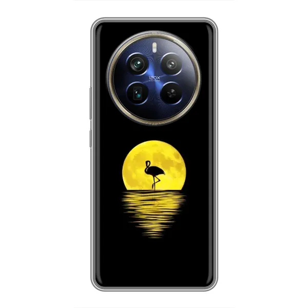 Чехол с рисунком «Желтый Закат» для Realme 12 Plus