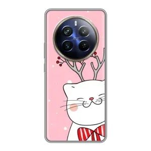 Чехол на тематику: Коты для Realme 12 Plus (Зимний кот)