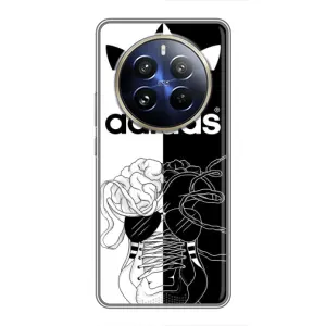 Чохол с стилі "Адідас" для Реалмі 12 Про Плюс (Adidas шнурки)