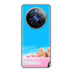 Силиконовый Чехол Барби Фильм на Realme 12 Pro Plus (Барби и Кен)