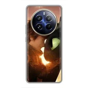 Чехол дракон Беззубик для Realme 12 Pro Plus (Беззубик и Иккинг)