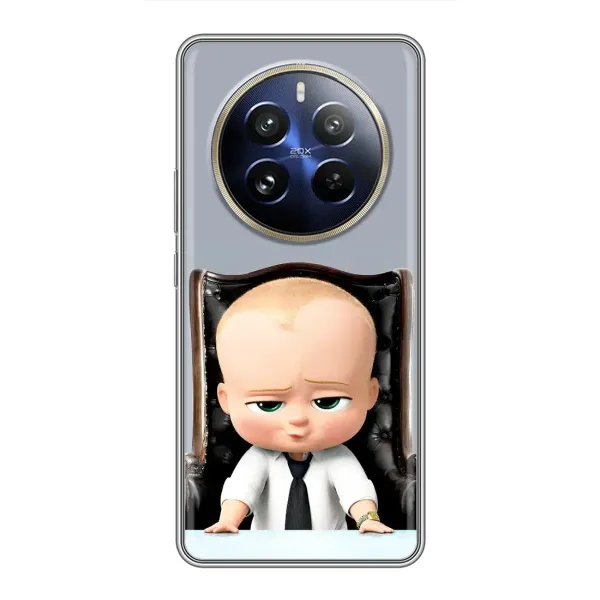 Чехол с рисунком «BOSS» для Realme 12 Pro Plus