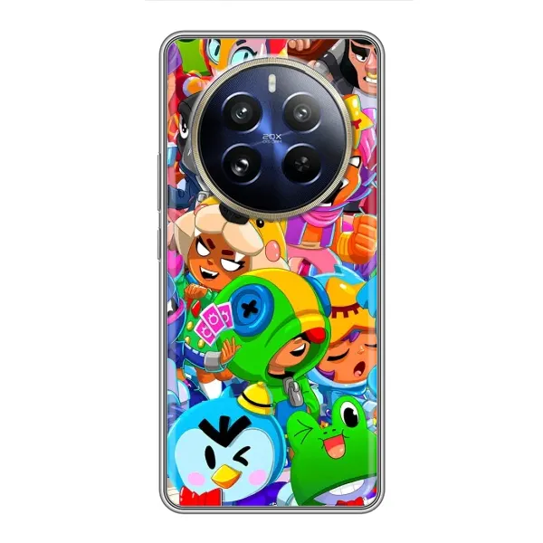 Чехол с рисунком «Brawl-Stars» для Realme 12 Pro Plus Чехол с рисунком «Brawl-Stars» для Realme 12 Pro Plus