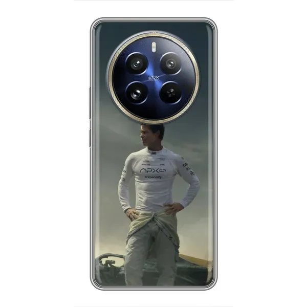 Чехол с рисунком «Бред Питт» для Realme 12 Pro Plus
