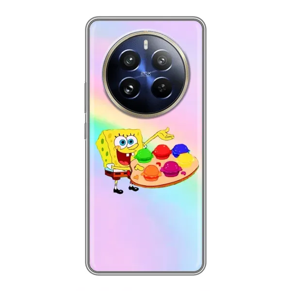 Чехол с рисунком «Бургеры» для Realme 12 Pro Plus Чехол с рисунком «Бургеры» для Realme 12 Pro Plus