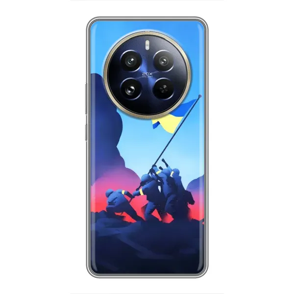 Чехол с рисунком «Деокупація» для Realme 12 Pro Plus Чехол с рисунком «Деокупація» для Realme 12 Pro Plus