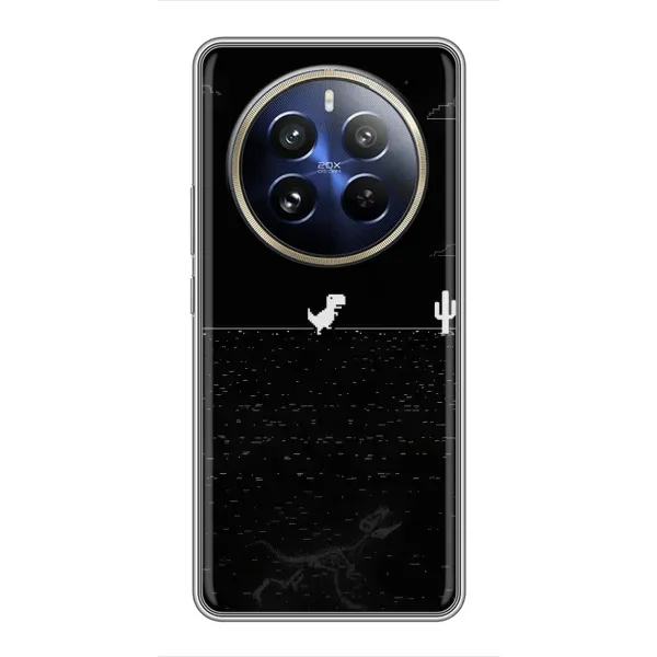Чехол с рисунком «Динозаврик» для Realme 12 Pro Plus Чехол с рисунком «Динозаврик» для Realme 12 Pro Plus