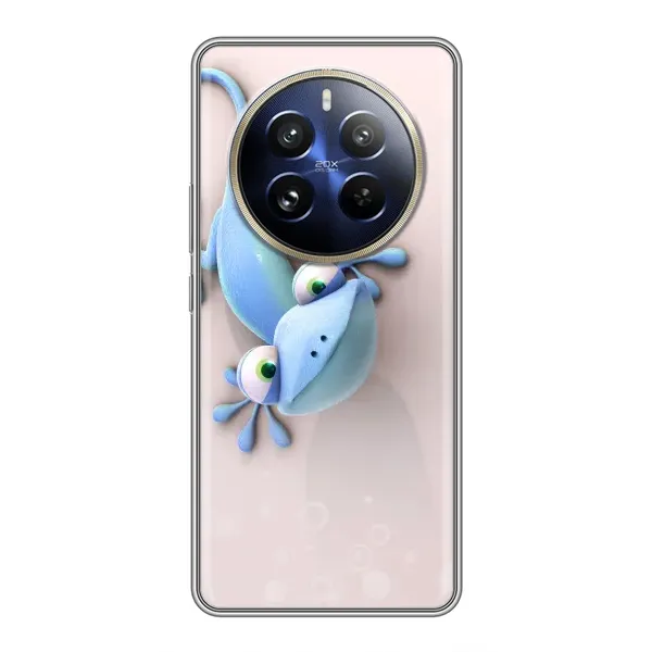 Чехол с рисунком «Геккон» для Realme 12 Pro Plus Чехол с рисунком «Геккон» для Realme 12 Pro Plus
