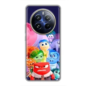 Чехол Головоломка для Realme 12 Pro Plus - (AlphaPrint) (Герои головоломки)