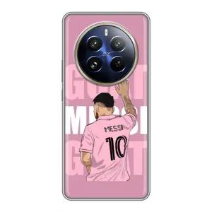 Чехлы Лео Месси в Майами на Realme 12 Pro Plus (GOAT MESSI)