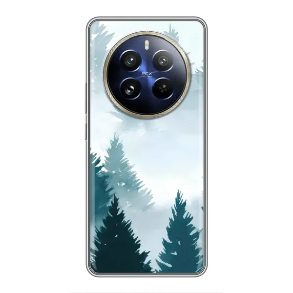 Чехол с рисунком «Горный лес» для Realme 12 Pro Plus Чехол с рисунком «Горный лес» для Realme 12 Pro Plus