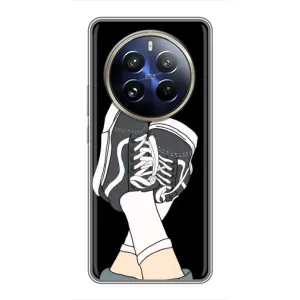 Чохол з Прикольним Принтом на Realme 12 Pro Plus (Кеди)