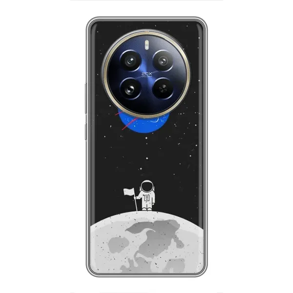 Чехол с рисунком «Космонавт NASA» для Realme 12 Pro Plus Чехол с рисунком «Космонавт NASA» для Realme 12 Pro Plus
