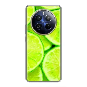 Чохол з зображенням смачної їжі для Realme 12 Pro Plus (Лайм)