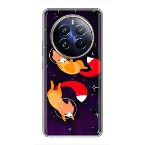 Чехол с Лисичкой для Realme 12 Pro Plus (Лисы)