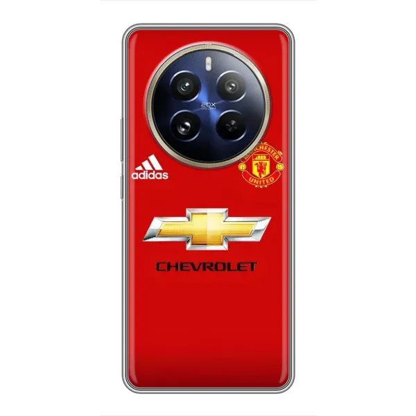 Чехол с рисунком «Man United» для Realme 12 Pro Plus