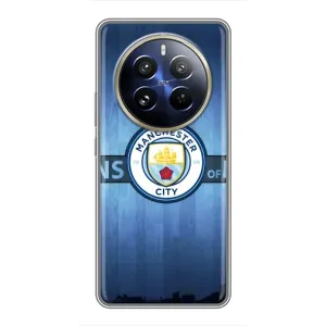 Силиконовые Чехлы принт Футбол на Realme 12 Pro Plus (ManCity)