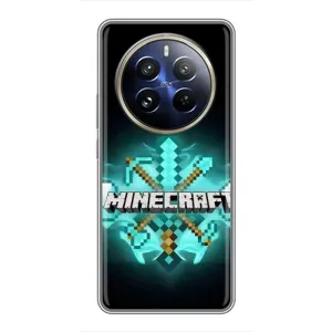 Чехол майнкрафт для Realme 12 Pro Plus (MineCraft 2)