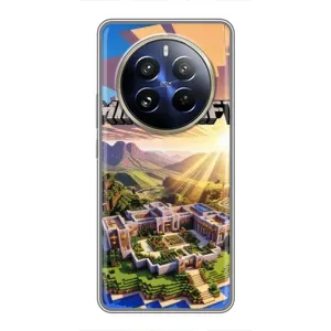 Чехол майнкрафт для Realme 12 Pro Plus (MINECRAFT)