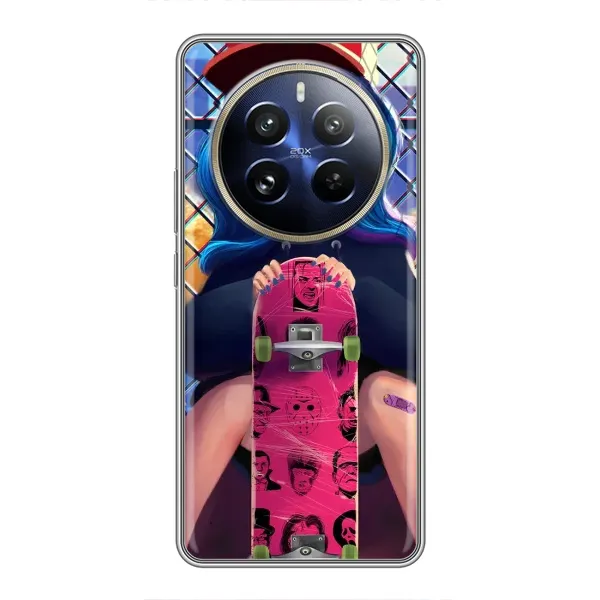 Чехол с рисунком «Модная девушка» для Realme 12 Pro Plus Чехол с рисунком «Модная девушка» для Realme 12 Pro Plus