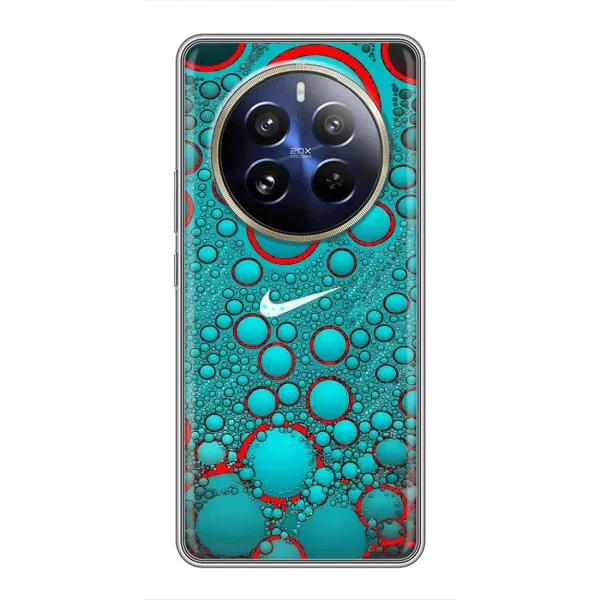 Чехол с рисунком «Найк зеленый» для Realme 12 Pro Plus Чехол с рисунком «Найк зеленый» для Realme 12 Pro Plus