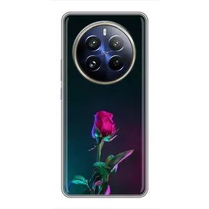 Чехлы с принтом Розочки для Realme 12 Pro Plus (Ночная роза)