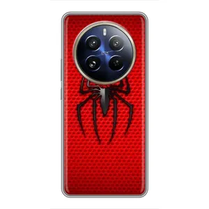 Чехол Супергерой Человека Паука на Realme 12 Pro Plus (Паук марвел)