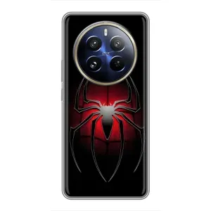 Чехол Супергерой Человека Паука на Realme 12 Pro Plus (Паук)