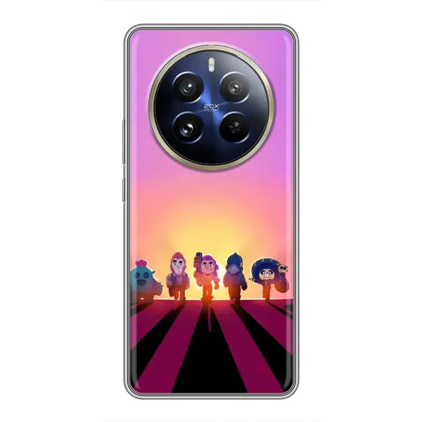 Чехол с рисунком «Персонажи в закате» для Realme 12 Pro Plus Чехол с рисунком «Персонажи в закате» для Realme 12 Pro Plus