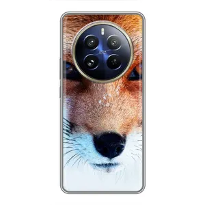 Чехол с Лисичкой для Realme 12 Pro Plus (Рыжая Лисичка)