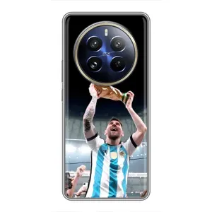 Чохли Лео Мессі Аргентина для Realme 12 Pro Plus (Щасливий Мессі)