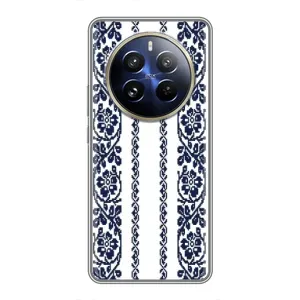 Силиконовый Чехол на Realme 12 Pro Plus с картинкой Вышиванки