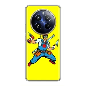 Силіконовий бампер (Працівники) на Realme 12 Pro Plus