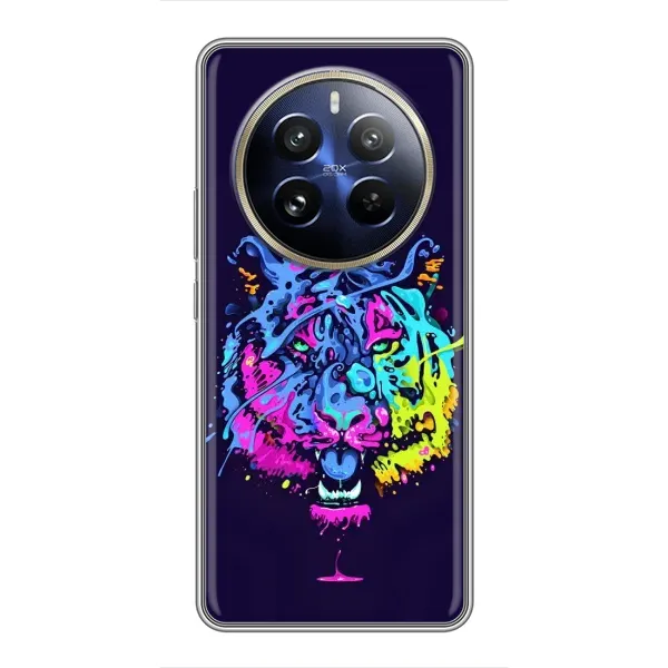 Чехол с рисунком «Тигр-Арт» для Realme 12 Pro Plus Чехол с рисунком «Тигр-Арт» для Realme 12 Pro Plus